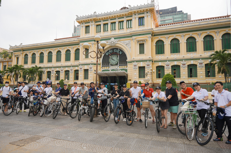 Cycling towards the future - UEH strives to build a sustainable future