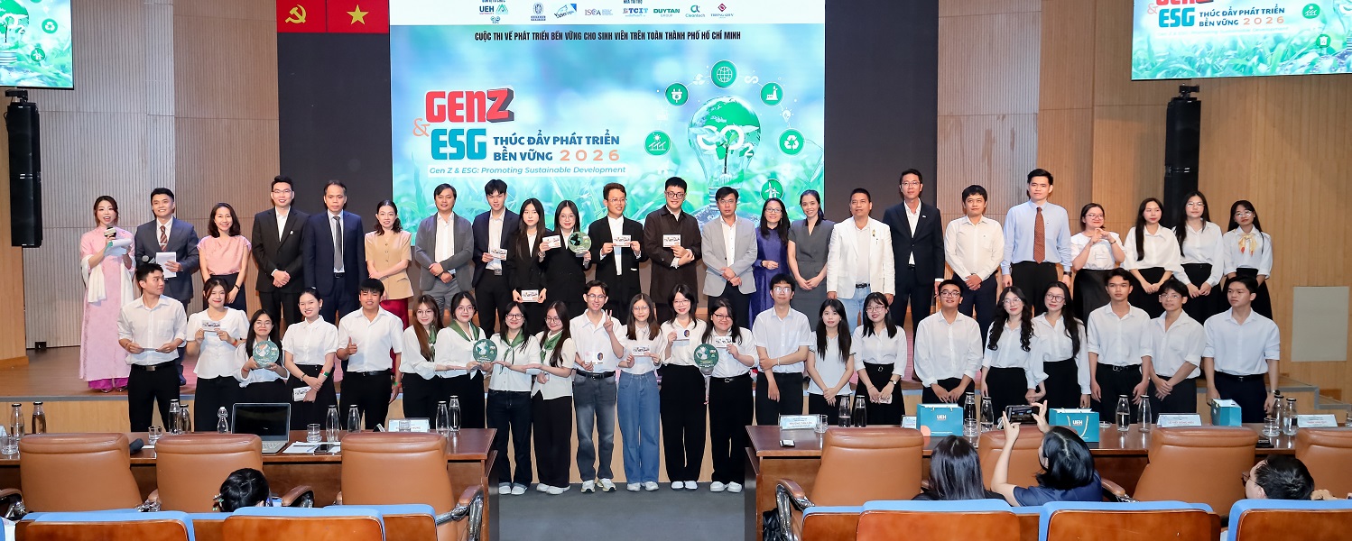 [Chung kết cuộc thi Gen Z & ESG: Promoting Sustainable Development 2026] Sự bùng nổ của thế hệ trẻ kiến tạo tương lai bền vững