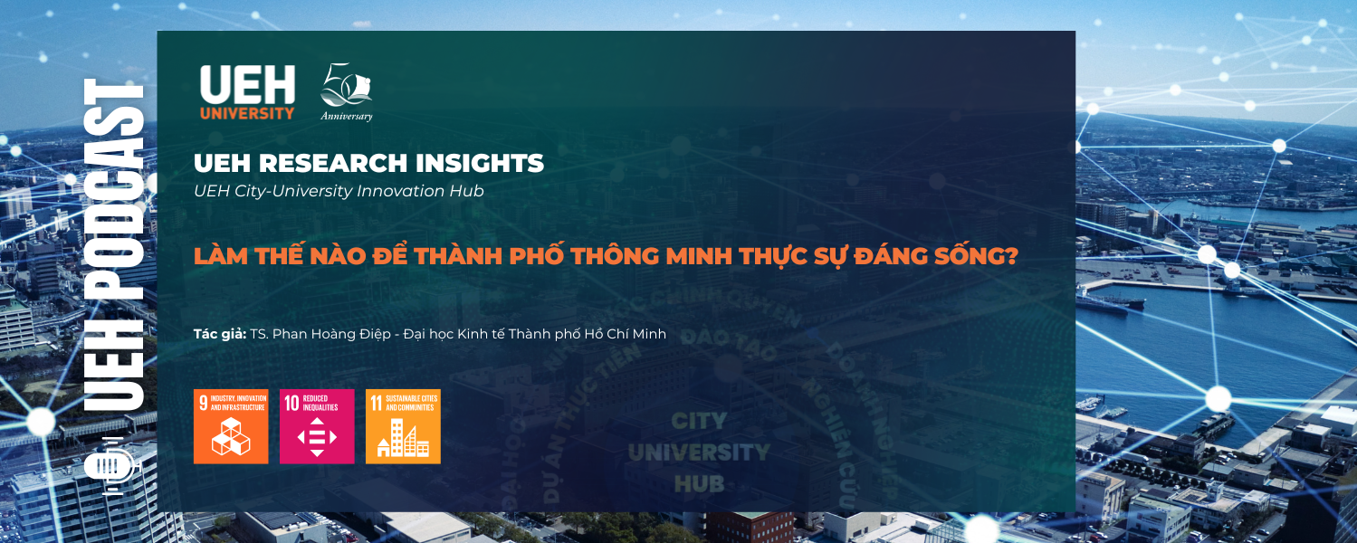 [Research Contribution] Làm thế nào để Thành phố Thông minh thực sự đáng sống?