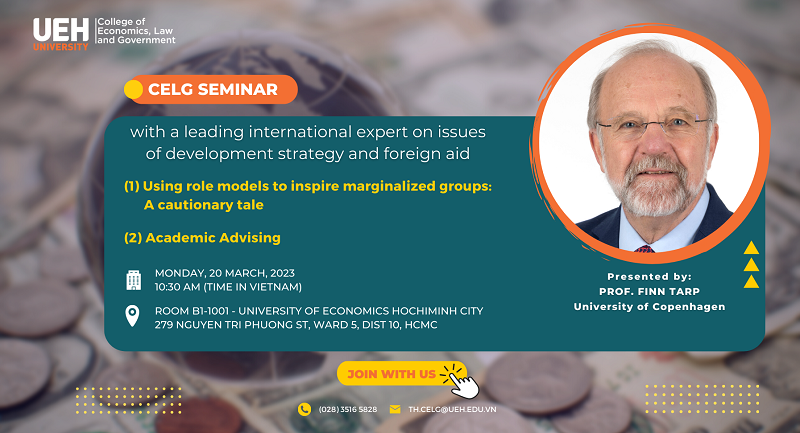 CELG Seminar with a leading international expert on issues of development strategy and foreign aid