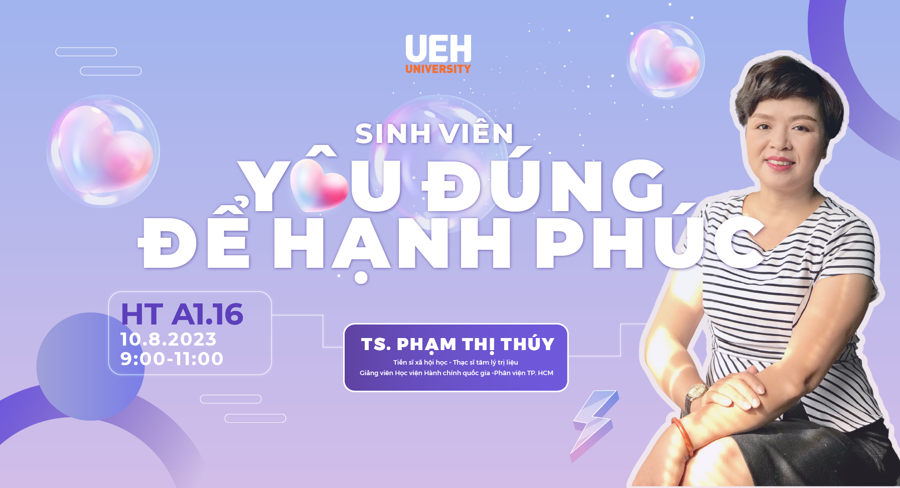 Hội thảo kỹ năng: "Sinh viên yêu đúng để hạnh phúc"