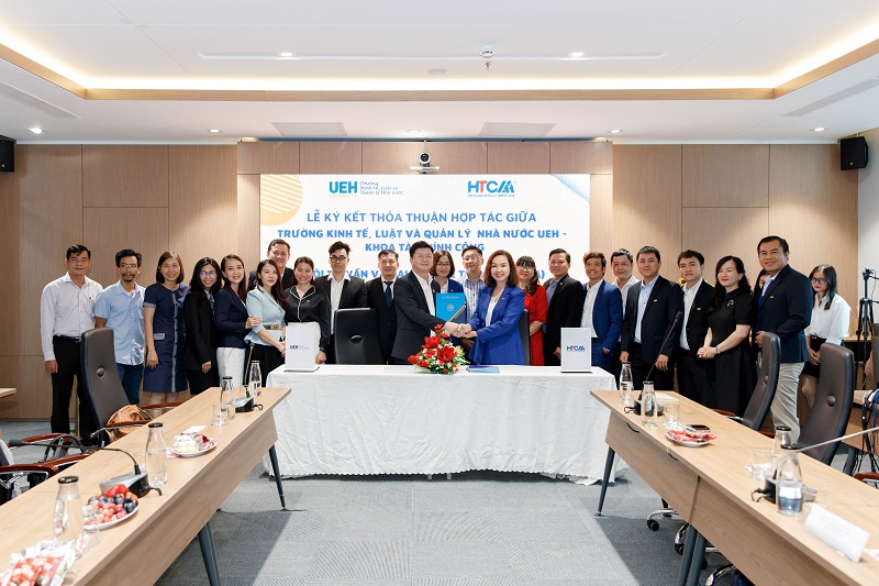 Lễ ký kết thỏa thuận hợp tác giữa CELG UEH và Hội tư vấn và đại lý thuế TP.HCM (HTCAA)